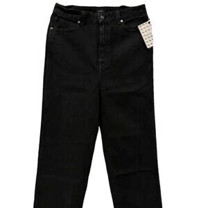 KHAITE STRAIGHT BLACK JEANS NWT